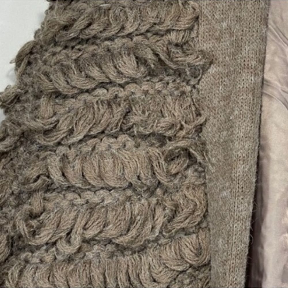 J. Jill Loop Kint Shaggy Bohemian Cardigan - Picture 3 of 8